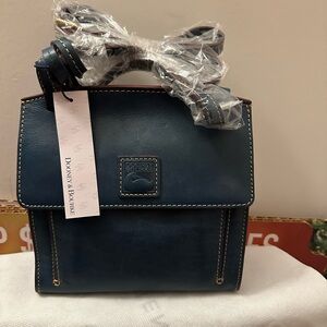 NWT Dooney & Bourke Denim Florentine Crossbody